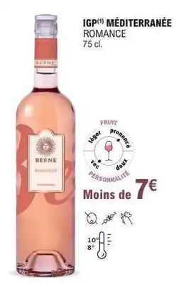 E.Leclerc IGP MÉDITERRANÉE ROMANCE offre