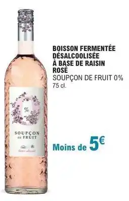 E.Leclerc SOUÇON DE FRUIT 0% offre