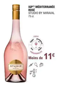 E.Leclerc IGP MÉDITERRANÉE ROSÉ offre