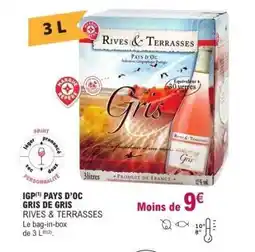 E.Leclerc IGP PAYS D'OC GRIS DE GRIS offre