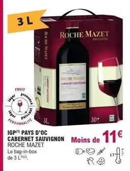 E.Leclerc IGP Pays d'Oc Cabernet Sauvignon Roche Mazet offre