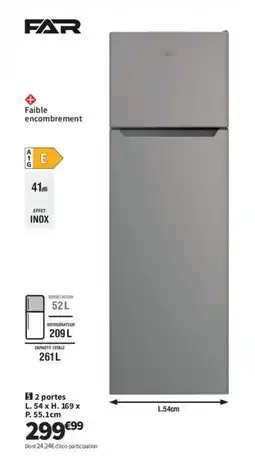 Conforama FAR 2 portes offre