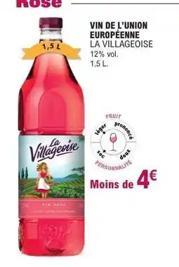 E.Leclerc VIN DE L'UNION EUROPÉENNE “LA VILLAGEOISE” offre