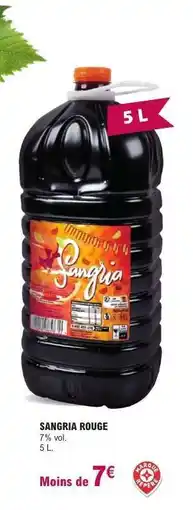 E.Leclerc SANGRIA ROUGE offre