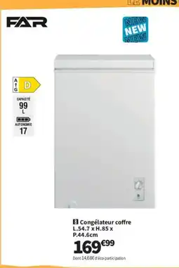 Conforama FAR Congélateur coffre offre