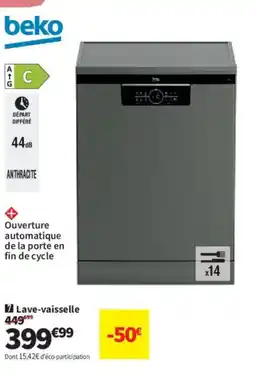 Conforama BEKO Lave-vaisselle offre
