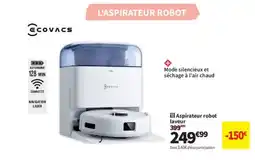 Conforama ECOVACS Aspirateur robot laveur offre