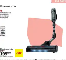 Conforama ROWENTA Aspirateur balai offre
