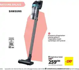 Conforama SAMSUNG Aspirateur balai offre