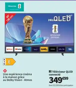 Conforama Téléviseur QLED connecté offre