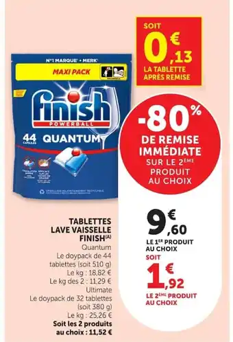 FINISH Tablettes lave vaisselle