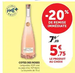 Super U Cotes des roses offre