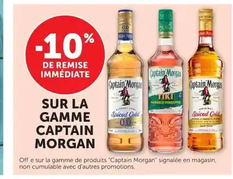 CAPTAIN MORGAN Sur la gamme