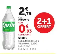 Super U SPRITE offre