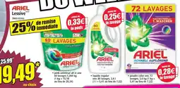 Norma Ariel lessive pods universal all in one offre