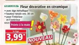 Norma Fleur décorative en céramique offre
