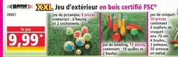 Norma Jeu de pétanque offre