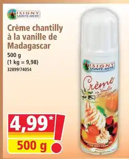 Norma Isgny sainte mère crème chantilly à la vanille de madagascar offre