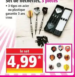 Norma Set de fléchettes offre