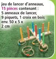 Norma Jeu de lancer d'anneaux offre
