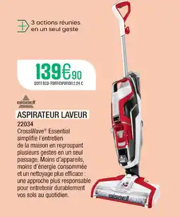 Extra Bissell aspirateur laveur offre