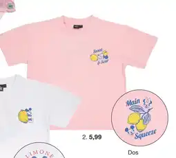 Zeeman Disney tee-shirt enfant offre