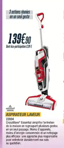 Proxi Confort Bissell aspirateur laveur offre
