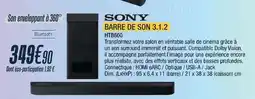 Proxi Confort Sony barre de son 3.1.2 offre