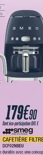 Proxi Confort Smeg cafetière filtre offre