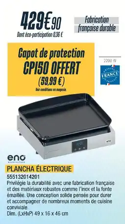 Proxi Confort Eno plancha électrique offre