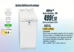 Proxi Confort Aeg lave-linge offre