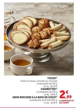 Super U Tuiles offre