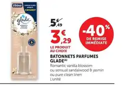 Super U GLADE Batonnets parfumes offre