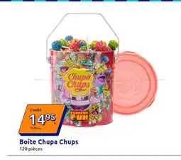 Action CHUPA CHUPS Boîte offre