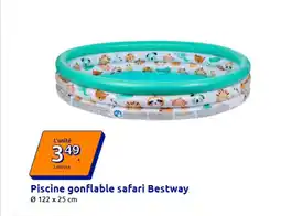 Action Piscine gonflable safari bestway offre