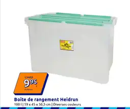 Action Boîte de rangement Heidrun offre