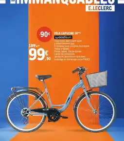 E.Leclerc E.leclerc - velo capucine 20 offre