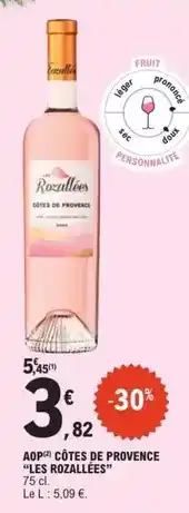 E.Leclerc Aop cotes de provence offre
