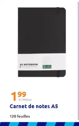 Action Carnet de notes A5 offre
