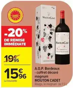 Carrefour Drive Magnum - a.o.p. bordeaux offre