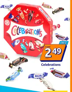 Action CELEBRATIONS offre