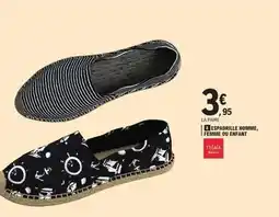 E.Leclerc Esparcille homme, fermier ou enfant offre