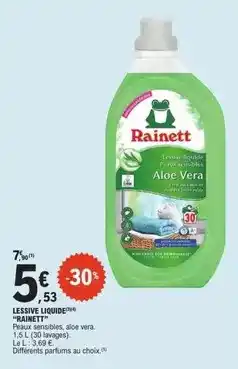 E.Leclerc Rainett - lessive liquide offre