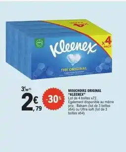 E.Leclerc Kleenex - mouchoirs original offre