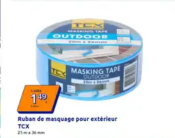 Action Ruban de masquage pour extérieur offre