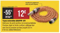 Bricorama Tuyau extensible aquapop joy offre