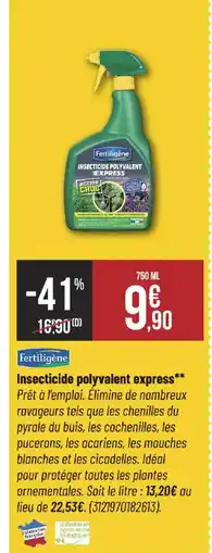 Bricorama FERTILIGÈNE Insecticide polyvalent express offre