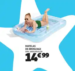 Gifi Matelas de bronzage offre