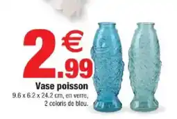 Bazarland Vase poisson offre