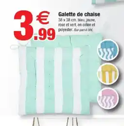 Bazarland Galette de chaise offre